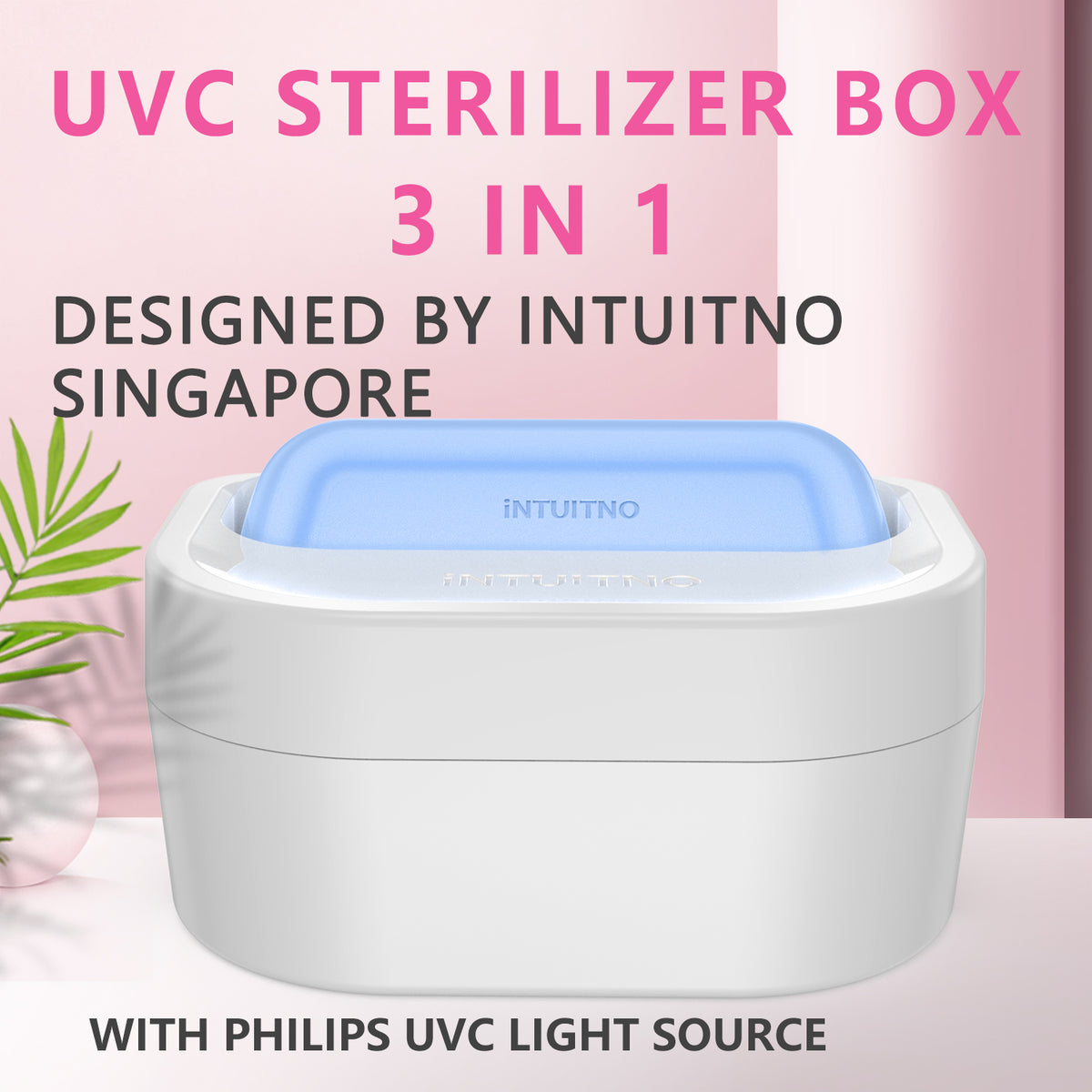 INTUITNO 3 in 1 UVC Sterilizer– INTUITNOHome